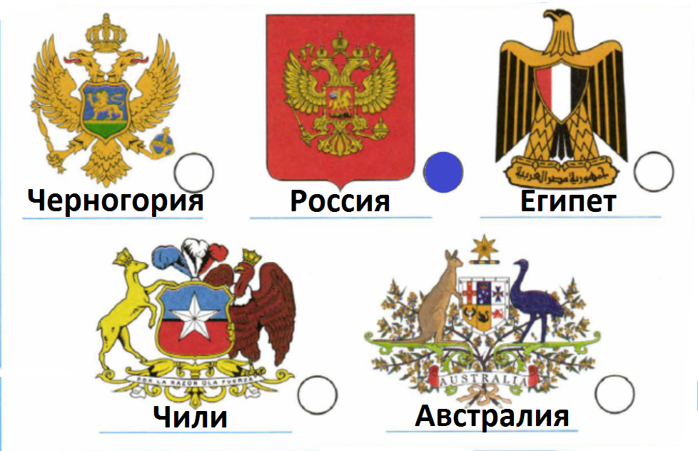 Гербы разных государств картинки с надписями для детей