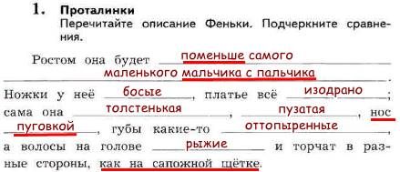 Перечитайте описание феньки подчеркните сравнения. Фенька перечитайте описание феньки подчеркните сравнения. Прочитайте описание феньки подчеркните сравнения. Подчеркни сравнения.