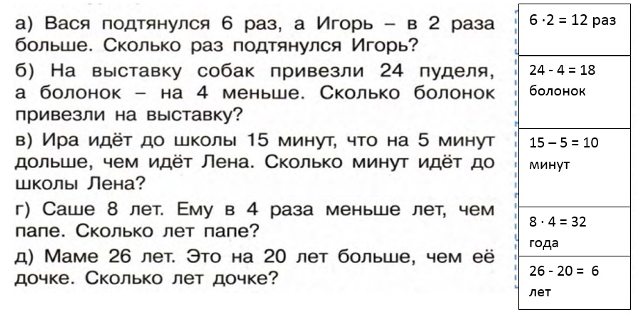 Урок Математики 1 Класс Задачи Знакомство