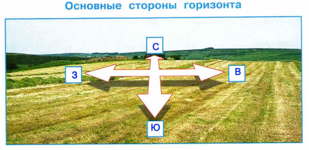 Стороны горизонта фото