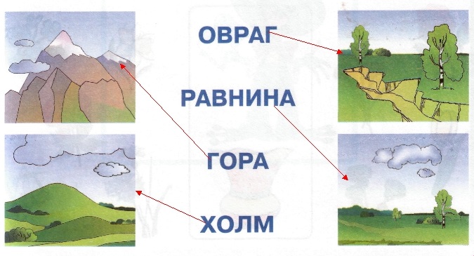 Какая поверхность в нашем крае нарисуй