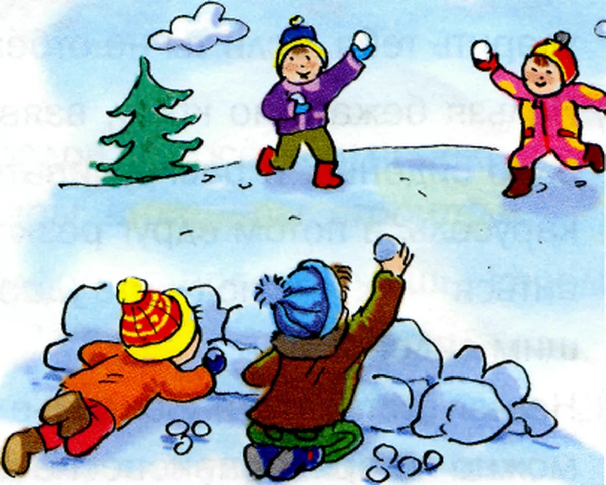 Зимние игры для дошкольников